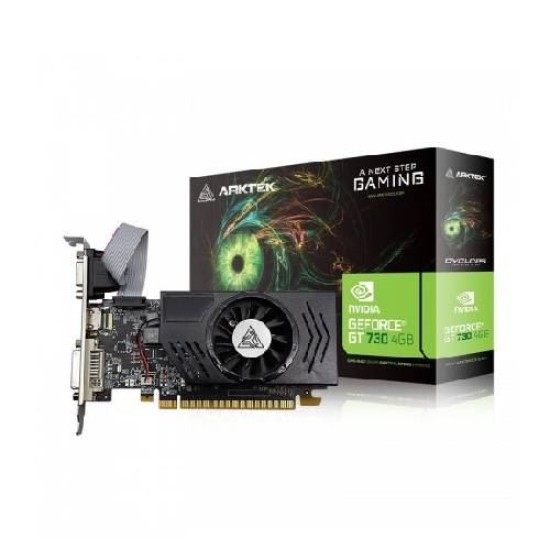 ARKTEK GeForce GT730 4GB DDR3 Low Profile Graphics Card
