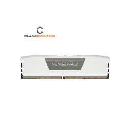 Corsair Vengeance 16GB DDR5 6000MHz C36 White Desktop RAM (CMK32GX5M2E6000C36W) 