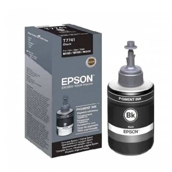 Epson C13T7741 Black Ink Bottle