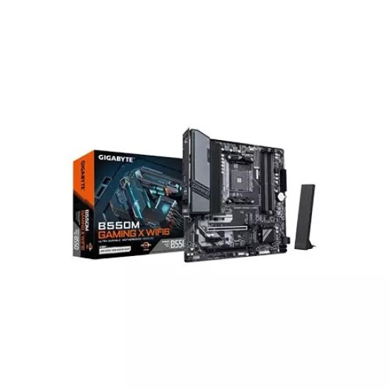 Gigabyte B550M GAMING X WIFI6 AMD AM4 Micro ATX Motherboard