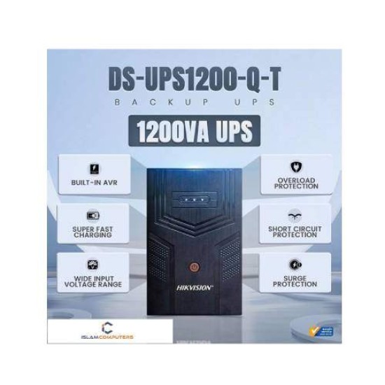 Hikvision DS-UPS1200-Q-T 1200VA UPS