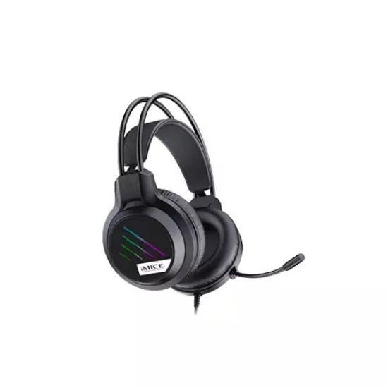 IMICE HD-460 RGB GAMING USB HEADPHONE (BLACK)