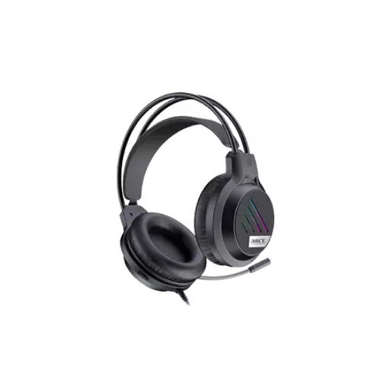 IMICE HD-460 RGB GAMING USB HEADPHONE (BLACK)