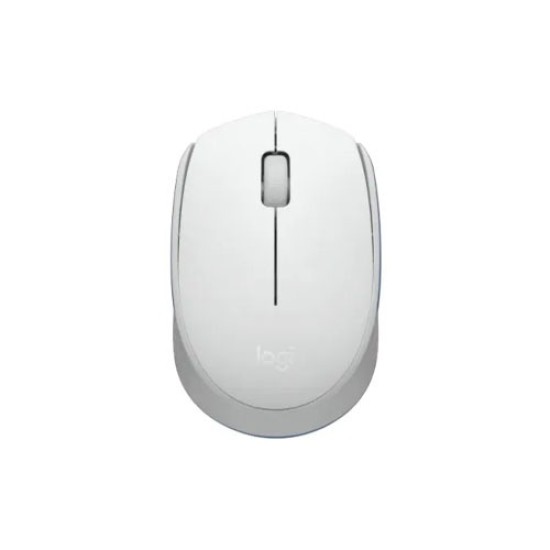 Logitech M171 Wireless Mouse-White