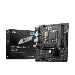 MSI PRO B760M-G DDR4 mATX Motherboard