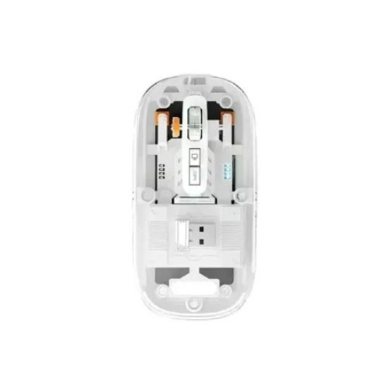 PC Power PGM-P4 WH Transparent Bluetooth Mouse